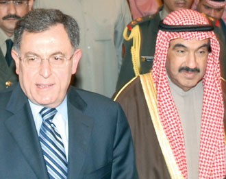السنيورة للكويت دور فاعل في دعم لبنان بمؤتمر «باريس ــ 3» نهاية الجاري