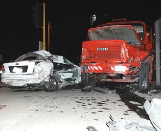 مصرع لبناني دهساً بسيارة رائد في الداخلية  وتنكر إطفاء تجاوز «الحمراء» فنقل مواطناً إلى الفائقة 