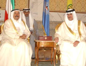الأمير استقبل ولي العهد ورئيس الوزراء والمبارك والجابر