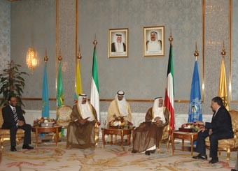 صاحب السمو الأمير استقبل أعضاء اتحاد الأطباء العرب