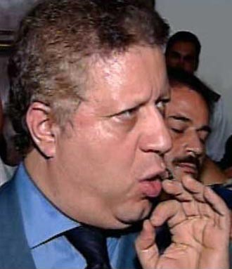 حبس مرتضى منصور 3 سنوات مع الشغل والنفاذ