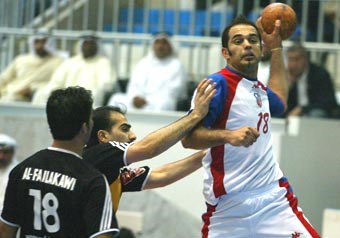 الرشيدي يقود يد الأصفر أمام ميتوديستا بأندية العالم