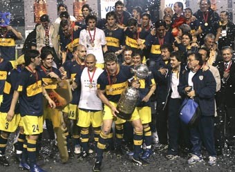 بوكا جونيورز أحرز كأس ليبرتادوريس