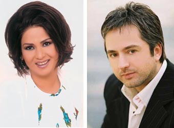 نوال ومروان وأنغام في «روتانا كافيه»