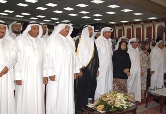 المعتوق للطلبة المتفوقين: أمل وطنكم فيكم كبير وعليكم بالعمل الجاد والبذل والتضحية