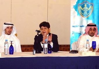 رشا الصباح للطلبة المستجدين: مازلنا نتفاوض مع «التعليم العالي» البريطانية لزيادة حجز مقاعد للمبتعثين