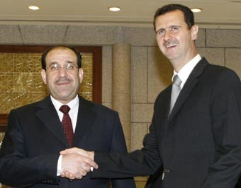 المالكي بعد لقائه الأسد: وجدت تفهماً سورياً في الملف الأمني ودعماً لجهود المصالحة بين العراقيين