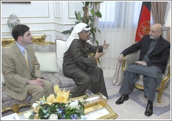 الرئيس الأفغاني حامد كرزاي في حديث خاص لـ «الأنباء»