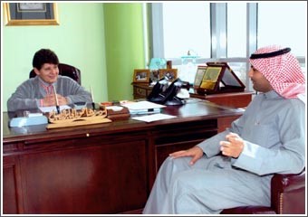 رشا الصباح بحثت مع الرشيدي أوضاع الطلبة الدارسين في مصر