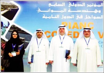 «الموانئ» تشارك في مؤتمر إدارة وهندسة السواحل في دبي