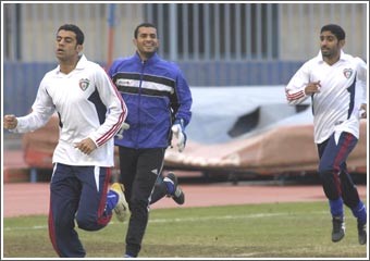 الأزرق مع العراق في بروفة للقاء إيران