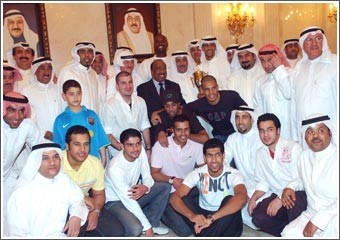 العربي يكرم أبطال السلة الفائزين ببطولة كأس الاتحاد