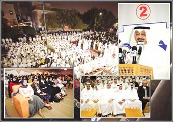 الخــرافي: رأس السلطة ليس بحـاجة لمنافقين أو مجاملين وعلينا أن نكـون بطـانة صالحة لـه