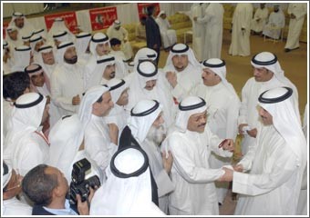 الغانم لمهنئيه: أمامنا الكثير لننجزه وسأظل على تواصل مع الجميع