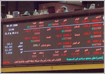 أسعار الأسهم تهوي والمؤشر يتراجع إلى دون الـ 15 ألف نقطة بقوة