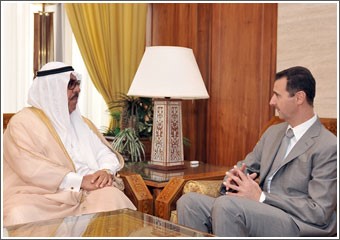 الرئيس السوري والخالد أكدا أهمية التضامن العربي ورصّ الصفوف لمواجهة المخاطر المهددة للمنطقة