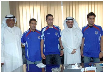 انتقال الخليفي والنمش والكندري رسمياً إلى صفوف التضامن