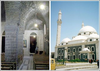 جامع خالد بن الوليد وكنيسة أم الزنار من أهم معالم حمص القديمة