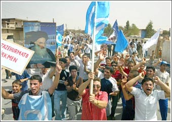 تظاهرة تركمانية تطالب برحيل دي ميستورا