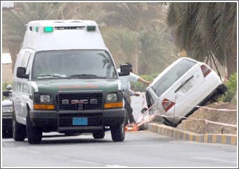 إصابة 7 أشخاص في 5 حوادث مرورية