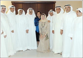 التحالف الوطني استقبل المهنئين برمضان
