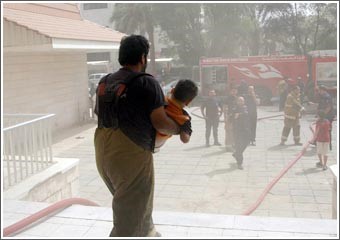 رجال الإطفاء ينقذون مصريين و3 أطفال في حريقين بالجابرية والسالمية