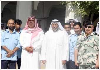 الخالد قام بجولة حدودية شملت 15 مركزاً: عملية تطوير منفذ السالمي تجري وفق أحدث الأساليب التقنية وأعمال توسعة النويصيب على قدم وساق