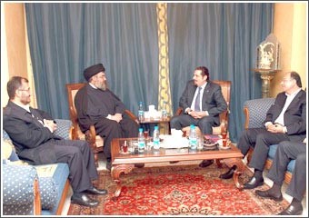 نصرالله التقى الحريري وتوافقا على الحوار والتهدئة واتفاقي الطائف والدوحة
