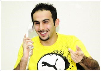 حارس المرمى الواعد علي العيسى: المشاركة بصفة أساسية مع القادسية والفوز بالدوري وكأس سمو الأمير والانضمام للأزرق أحلامي المقبلة