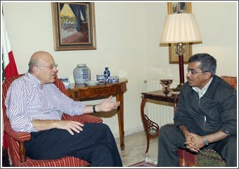 الرئيس ميقاتي: الحكومة وليد خاطئ ومشوه لمؤتمر الدوحة ولا أتوقع نتائج وإنجازات مفضية لطاولة الحوار