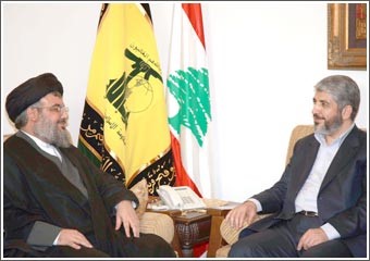 مشعل بعد لقاء نصرالله: لا تنازل عن حق العودة 