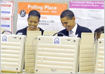 الانتخابات الأميركية: تصويت تاريخي وأوباما حقق أول انتصاراته في «ديكسفيل»