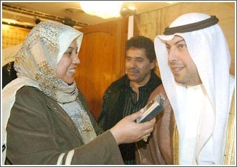 المنظمة العالمية لاتحاد كتّاب آسيا وأفريقيا اختارت الشيخ فهد الأحمد أميراً للشهداء العرب