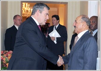 براون أطلع الأمير على الأفكار البريطانية لإنقاذ الاقتصاد العالمي من الانهيار