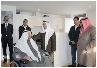 صاحب السمو زار سمو الشيخ سالم العلي في مانشستر