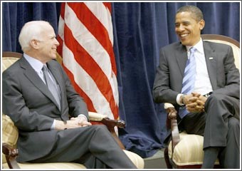 أوباما وماكين يدعوان إلى «حقبة جديدة من الإصلاحات»