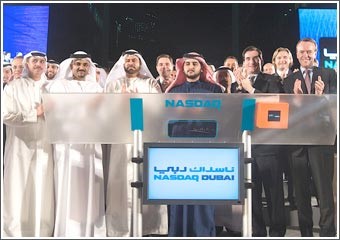 بن راشد يقرع جرس التداول عن بعد في «ناسداك أو إم إكس»