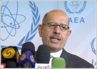 «الوكالة الذرية» تقر المعونة النووية لسورية والبرادعي يدعوها للسماح بتفتيش بعض المواقع