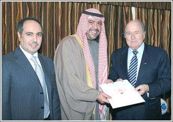 الفهد يسلِّم بلاتر رسالة الأمير ويلتقي مسؤولين في «فيفا» و«الأولمبية الدولية»