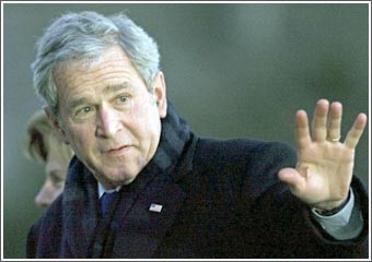 بوش: أميركا تسعى لوقف جدي لإطلاق النار في «القطاع»