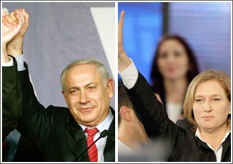 الفوضى السياسية تعم إسرائيل: ليڤني ونتنياهو يتنازعان رئاسة الحكومة