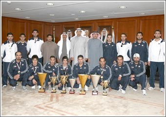 الجزاف يشيد بإنجاز «البلياردو»