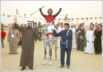 الخيول العربية أبدعت في مهرجان الشاهبندر