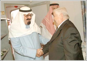 خادم الحرمين تسلم رسالة من الأسد حملها المعلم إلى الرياض