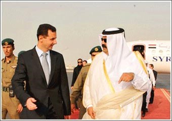 قمة سورية ـ قطرية مفاجئة في الدوحة