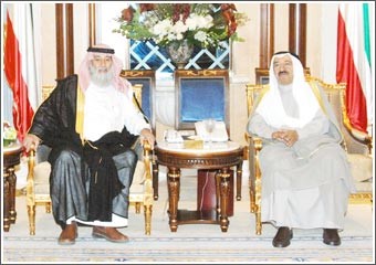 الأمير حجاب بن نحيت: نشكر الكويت أميراً وحكومة وشعباً على حسن الاستقبال وكرم الضيافة