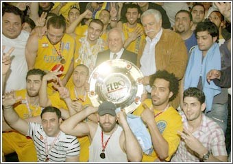 الرياضي بيروت بطل السلة اللبنانية