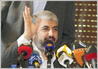 مشعل: حماس والفصائل تقبل بدولة فلسطينية على أراضي عام 67