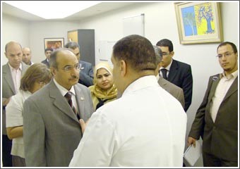 الحمد: مستشفى 57357 صرح إنساني يقدّم خدمات جليلة للأطفال المرضى بالسرطان