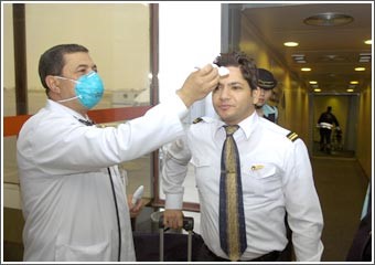 اكتشاف إصابة 18جندياً أميركياً بإنفلونزا الخنازير في الكويت